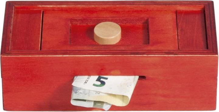 Produktbild Fridolin Trick Box für "Geldnoten" -rot/Knöpfe