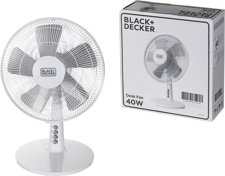 Image du produit Black & Decker Black+Decker Ventilateur de tour BXTFA45E, 40, plastique, blanc (57 dB)