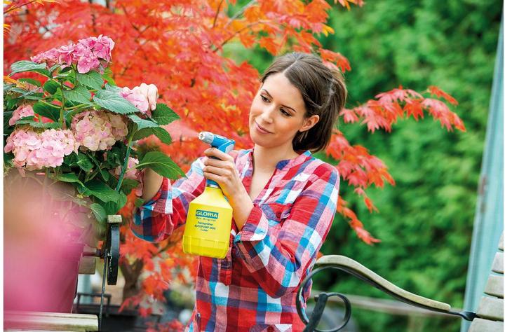 Produktbild Gloria AutoPump Mini - Feinsprüher 1 L, Sprühflasche mit Batteriebetrieb (1 l)