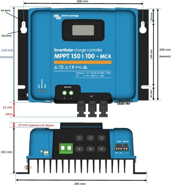 Actual product image Victron Energy SmartSolar MPPT 150/85 VE.Can