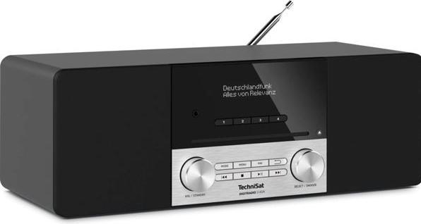 TechniSat DigitRadio 3 ASA schwarz/silber (DAB+, UKW, DAB, Bluetooth)