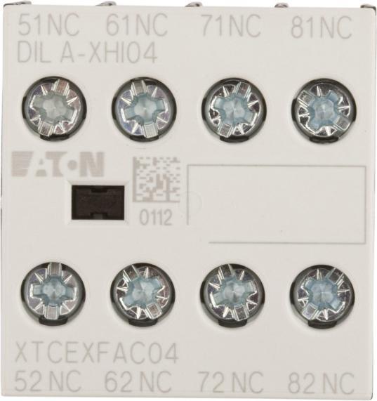 Actual product image Eaton DILA-XHI04 276424 Auxiliary switch module 4Ö Structure