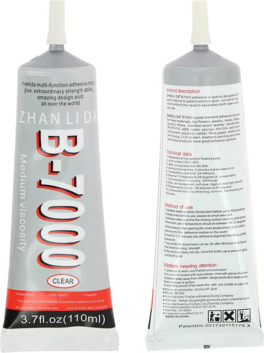 Produktbild Avizar B-7000 Kleber, Reparatur Klebstoff 110ml (Werkzeug)