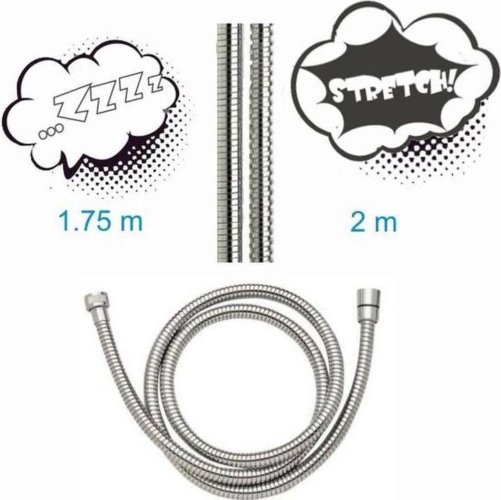 Actual product image aquaclic Super Flexxi Inox (175 cm)