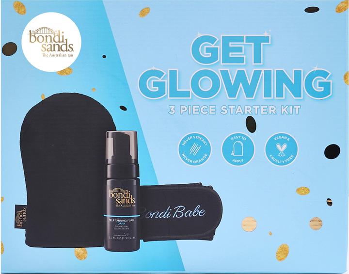Produktbild Bondi Sands Glow and Go starter set dark foam 100 ml (Selbstbräunungsschaum, 100 ml)