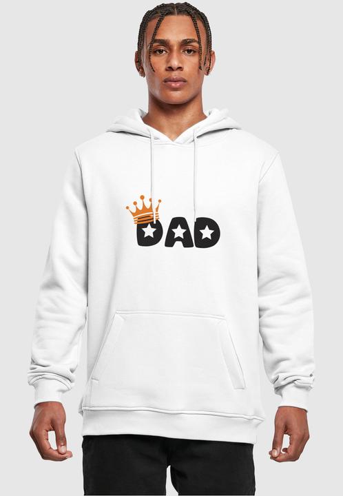 Immagine prodotto Merchcode Festa del papà - Felpa con cappuccio King Dad - 113619 (4XL)
