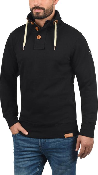 Immagine prodotto Solid TripTroyer Felpa Maglione Pullover Da Uomo Con Chiusura A bottone (S)