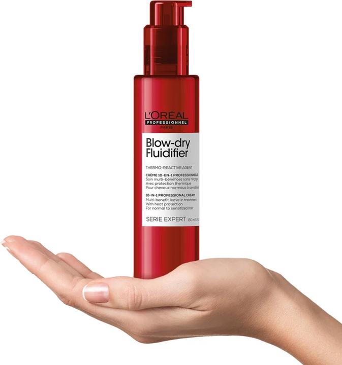 Produktbild L'Oréal Professionnel Fluidifier - Blow-Dry Fluidifier 10-In-1 Professional Cream (150 ml)