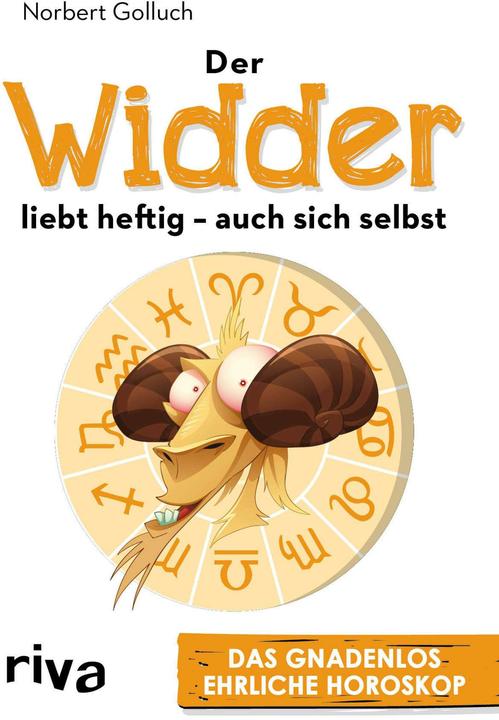 Produktbild Der Widder liebt heftig auch sich selbst (Deutsch, Norbert Golluch, 2018)