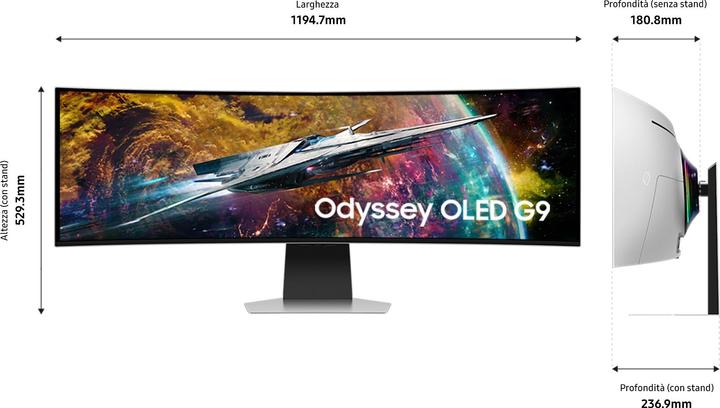 Produktbild Samsung LS49CG950SUXEN (5120 x 1440 Pixel, 49")