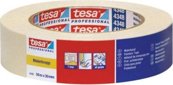 Produktbild tesa Malerkrepp PROFESSIONAL, Malerband für besonders präzises Abkleben (19 mm)