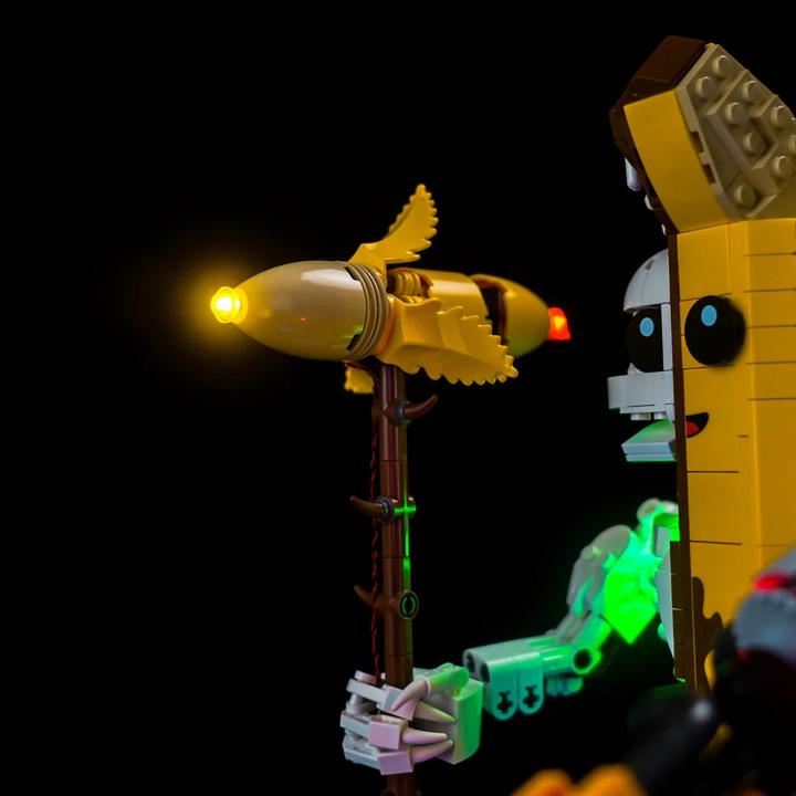 Actual product image BrickBling LED Licht Set für LEGO Fortnite: Knochen-Schali (77072)