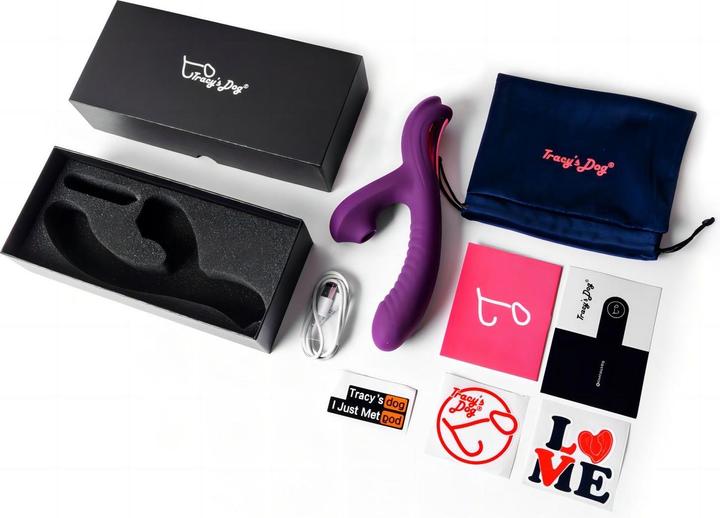 Actual product image Tracy's Dog Beta Rabbit Vibrator 3 in 1