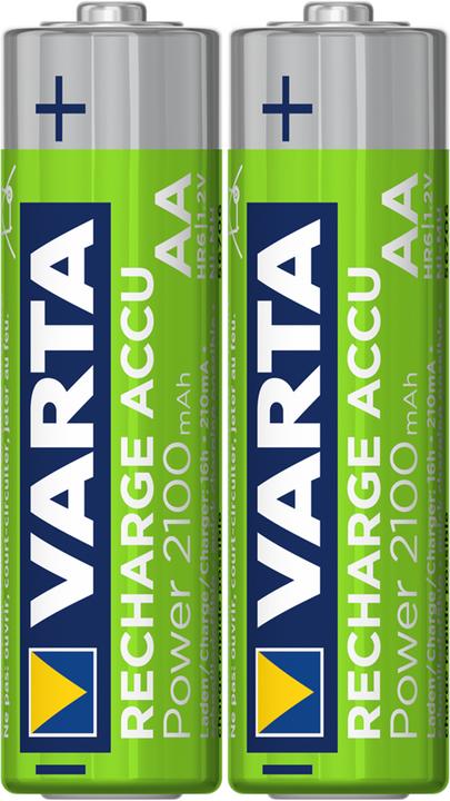 Produktbild Varta Recharge Accu Power (2 Stk., AA, 2100 mAh)