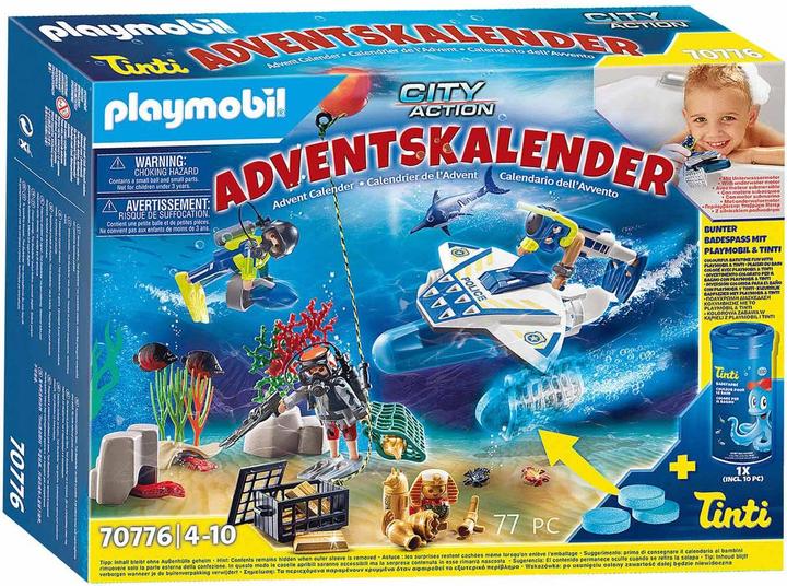 Actual product image Playmobil Bathing fun police diving operation
