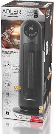Image du produit Adler AD 7731 Chauffage électrique d'ambiance Indoor Ventilateur de chauffage électrique d'ambiance (2200 W)