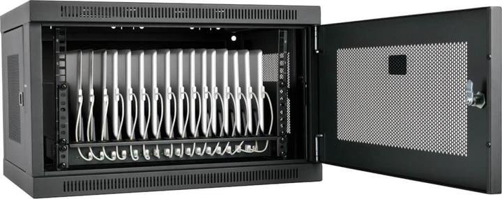 Immagine prodotto Eaton Tripp Lite Series CS16USB Carrello e armadietto mobile Armadietto per la gestione dei dispositivi portatili Nero