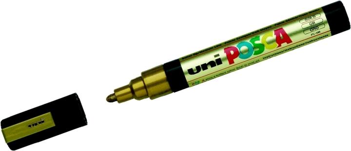 Actual product image Posca Marker PC-5M round tip (Gold, 2.50 mm, 1 x)