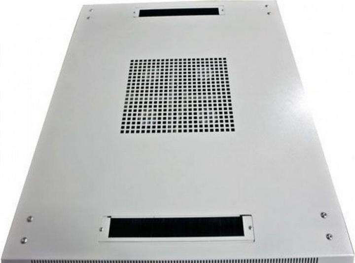 Produktbild Allnet 19 Schrank 22HE B600 / T900mm *lichtgrau* SNB-Serie Glastür (22 HE, 19 Zoll Rack)