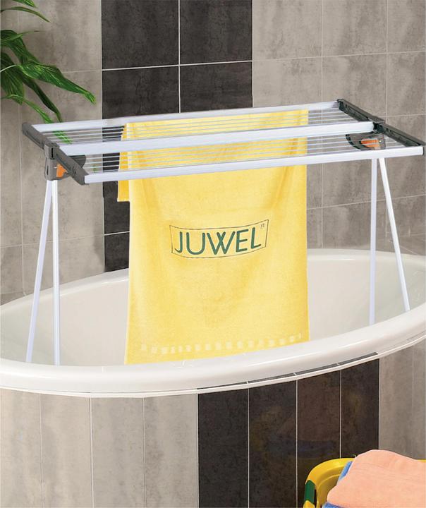 Actual product image Juwel Wäschetrockner Alu Twist 140, Wäscheständer kompakt, Wäscheleine 13,7 m (1.04 m)