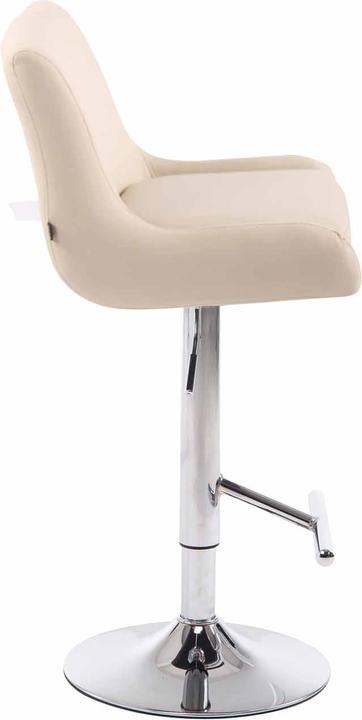 Actual product image Swisshandel24 Barstool Club imitation leather, cream