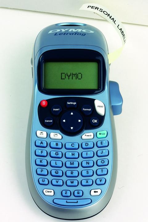 Image du produit Dymo Etiqueteuse manuelle "LetraTag PLUS", incl. 1 ruban papier en blanc & 1 ruban plastique transparent