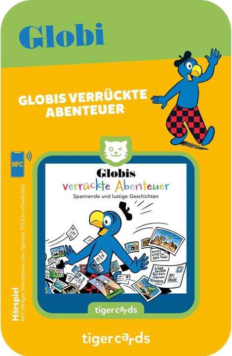 Produktbild Tigermedia tigercard - Globis verrückte Abenteuer (Schweizerdeutsch)