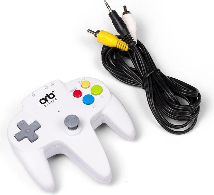 Image du produit ORB - Retro Arcade Games TV Controller grau -inkl. 200x 8-bit Spielen