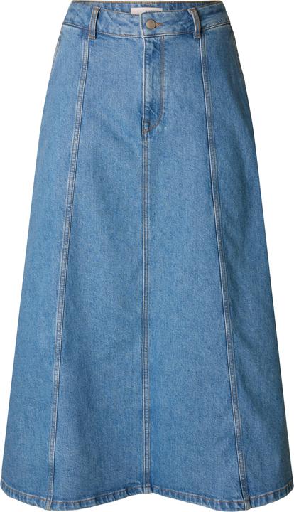 Immagine prodotto Selected Femme Gonna midi in denim (40)