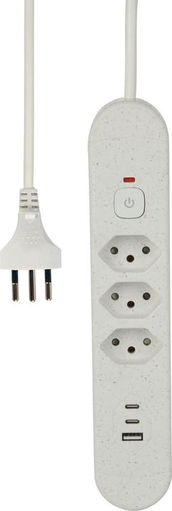 Produktbild Schönenberger Steckdosenleiste Re:Life USB (3 x, Typ 13, 1.80 m)
