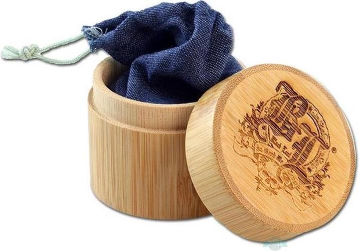 Actual product image Black Leaf Grinder Edelstahl Deluxe CNC 3teilig