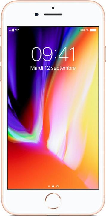 Actual product image Re!commerce iPhone 8 (64 GB, Gold, 4.70", 12 Mpx, Single SIM, A / Like new)
