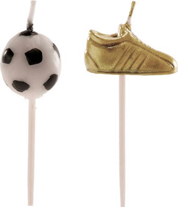 Image du produit Dekora Bougies Ballon de foot (6 pcs) (6 x)