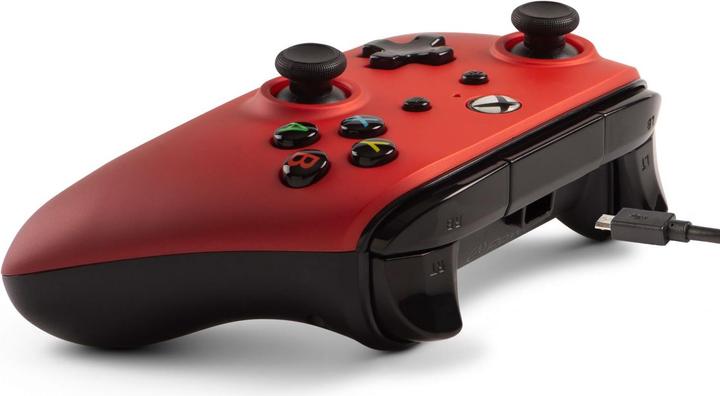 Image du produit PowerA Contrôleur filaire amélioré Crimson Fade (Xbox One X, Xbox Series X, Xbox One S, Xbox Series S)