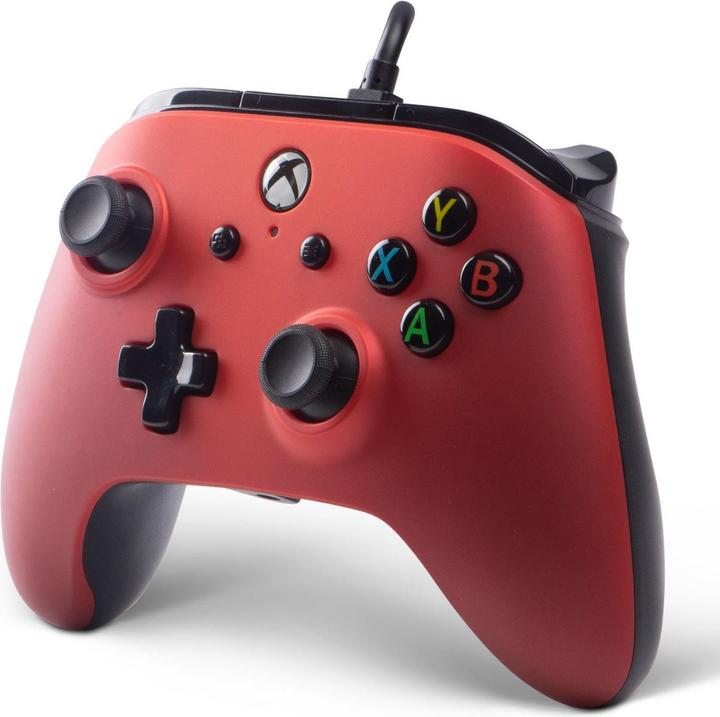 Image du produit PowerA Contrôleur filaire amélioré Crimson Fade (Xbox One X, Xbox Series X, Xbox One S, Xbox Series S)