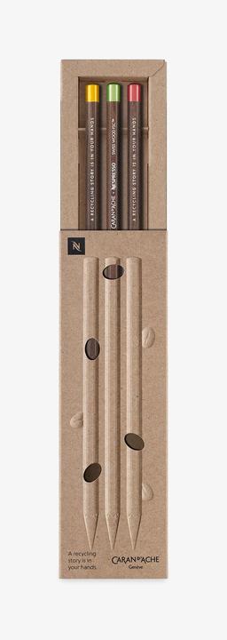 Image du produit Caran d'Ache Nespresso Swisswood (3 mm, HB, 3 x)