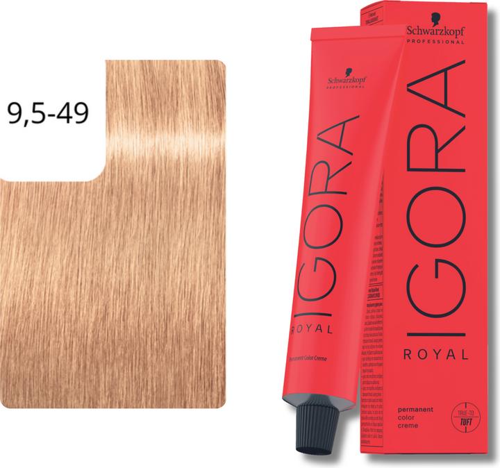 Actual product image Schwarzkopf Professional Igora Royal (9.5-49 Nude)