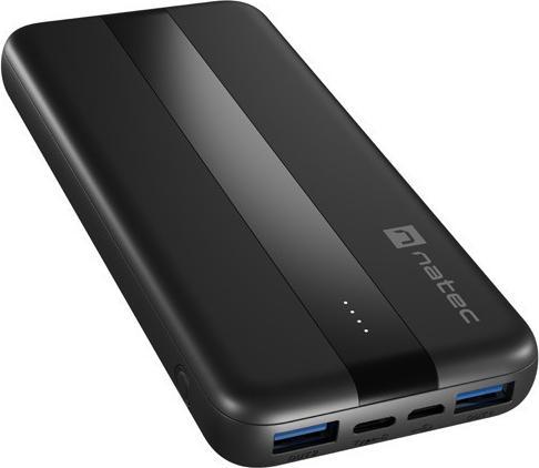 Immagine prodotto Genesis NATEC POWERBANK TREVI SLIM Q V2 10000MAH PD USB-C 20W + USB-A 18W + KABEL USB-C (10000 mAh)