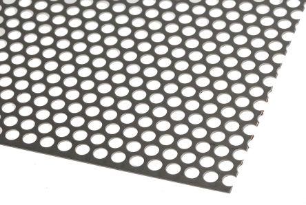Produktbild Rs Pro Edelstahlblech perforiert 4,8mm (500 mm, 500 mm, 0.55 mm)