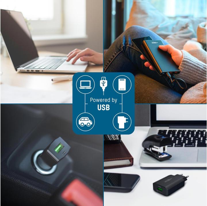 Produktbild Ansmann Comfort Multi Ladegerät (1 Stk., AA, HR03, 800 mAh, Ladegerät ohne Akku)