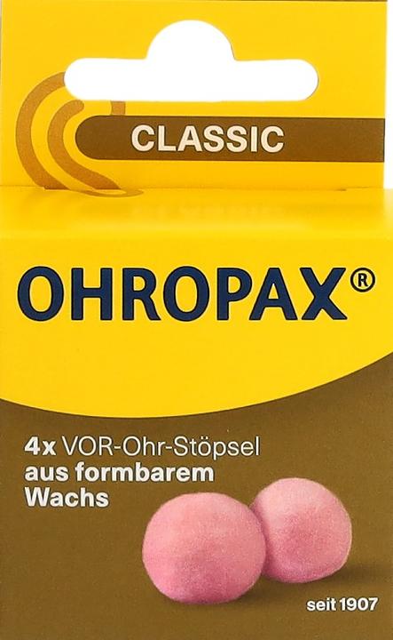 Actual product image Ohropax Classic Wachs (4 x)
