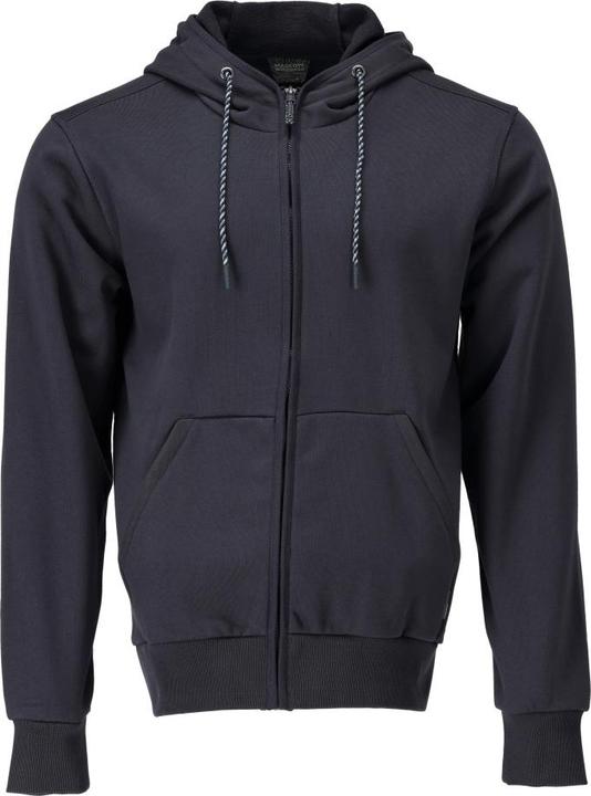 Immagine prodotto Mascot Felpa con cappuccio e zip nero-blu, taglia L (L)