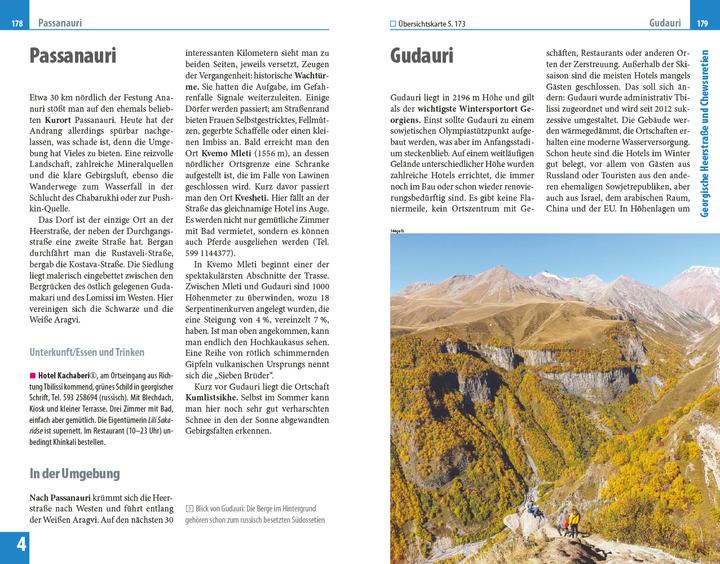Produktbild Reiseführer Georgien - mit 18 Wanderungen (Deutsch, Falk Schäfer, 2023)