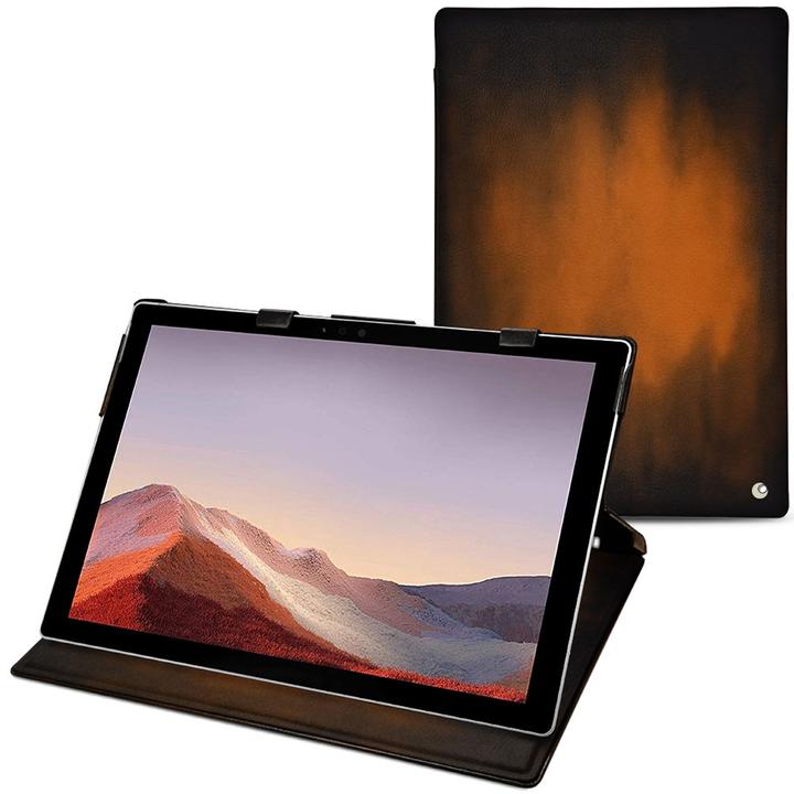 Actual product image Noreve Leather cover vertical (Microsoft Surface Pro 7)