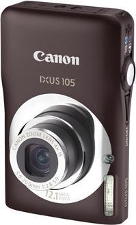Produktbild Canon Digital IXUS 105, 12MPixel, 4x WW-Zoom, Braun (1/2,3'')