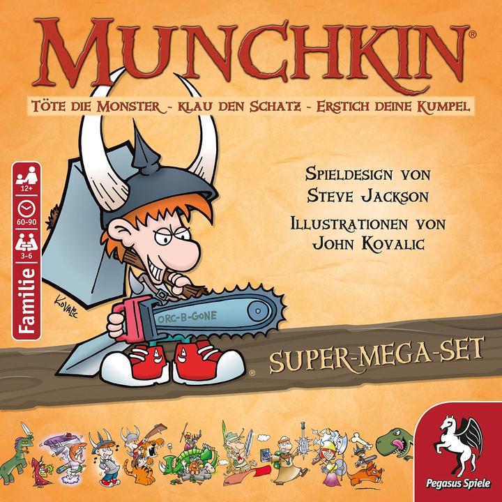 Produktbild Pegasus Munchkin Fantasy Super-Mega-Set (Deutsch)