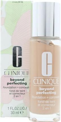 Actual product image Clinique Beyond Perfecting Foundation + Concealer (1 Ivory)