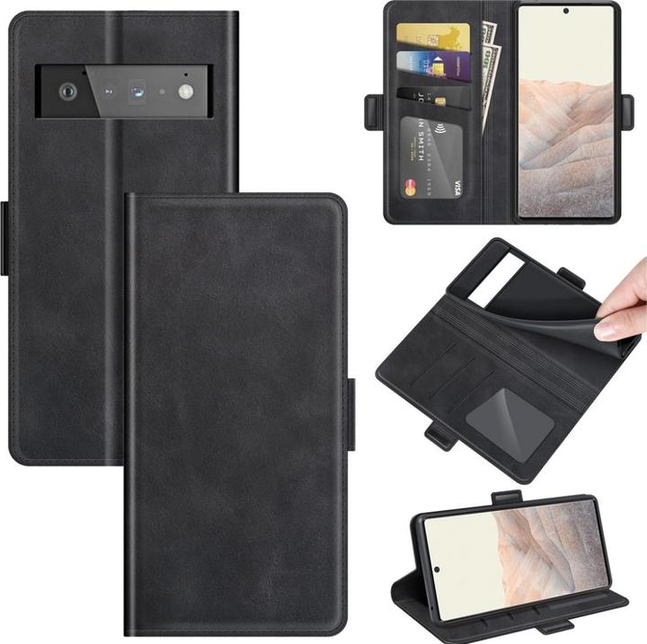 Actual product image Screenguard Google Pixel 6 Pro CardLounge Leather Case (Google Pixel 6 Pro)