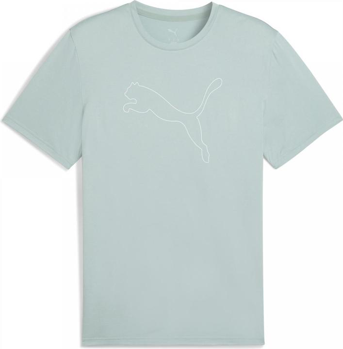 Actual product image Puma M TAD ESSENTIAL HEATHER CAT TEE (CF large cat) (L)