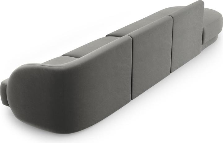 Image du produit Micadoni Canapé Gauche Bouclé, "Miley", 4 Places, 323x90x70Fabriqué en Europe (2 places, 3 places, 4 places)